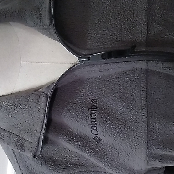 Columbia gray zipper jacket youth 14-16 - Picture 2 of 3